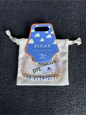 Little Words Project x Pixar Toy Story Slinky 'Be Flexible' Beaded Bracelet